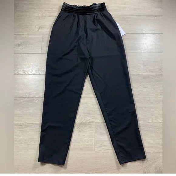 Ronny Kobo Black Alexandra Wool Pants - Picture 3 of 8